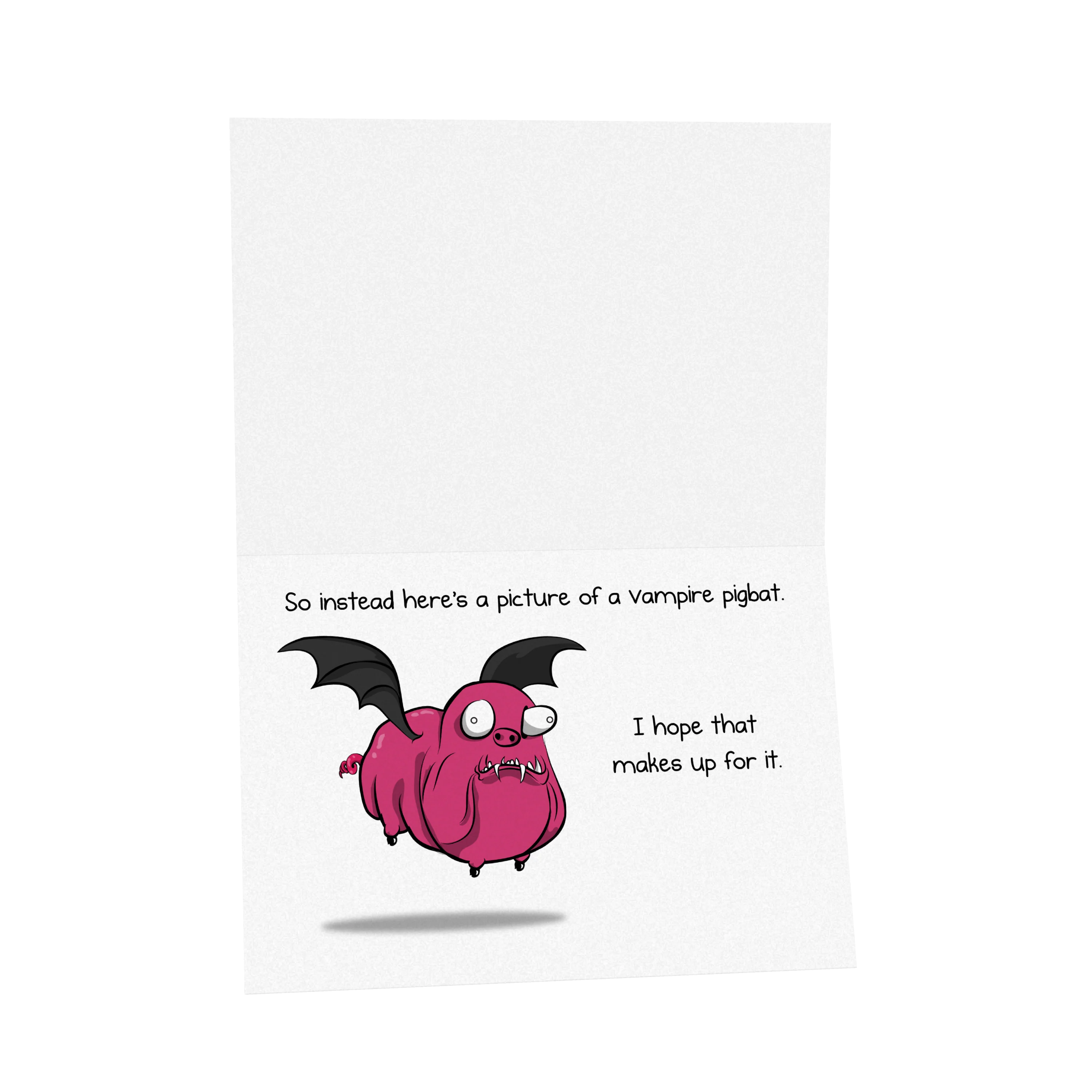 Pigbat - Birthday Greeting Card - Image 3