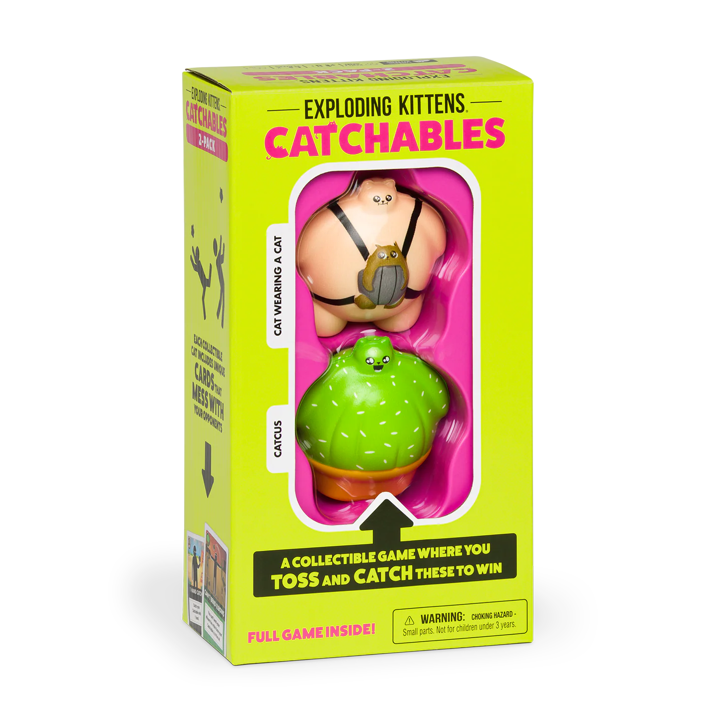 Catchables 2-Pack #2 (Cat-wearing-a-cat & Catcus) - Image 2