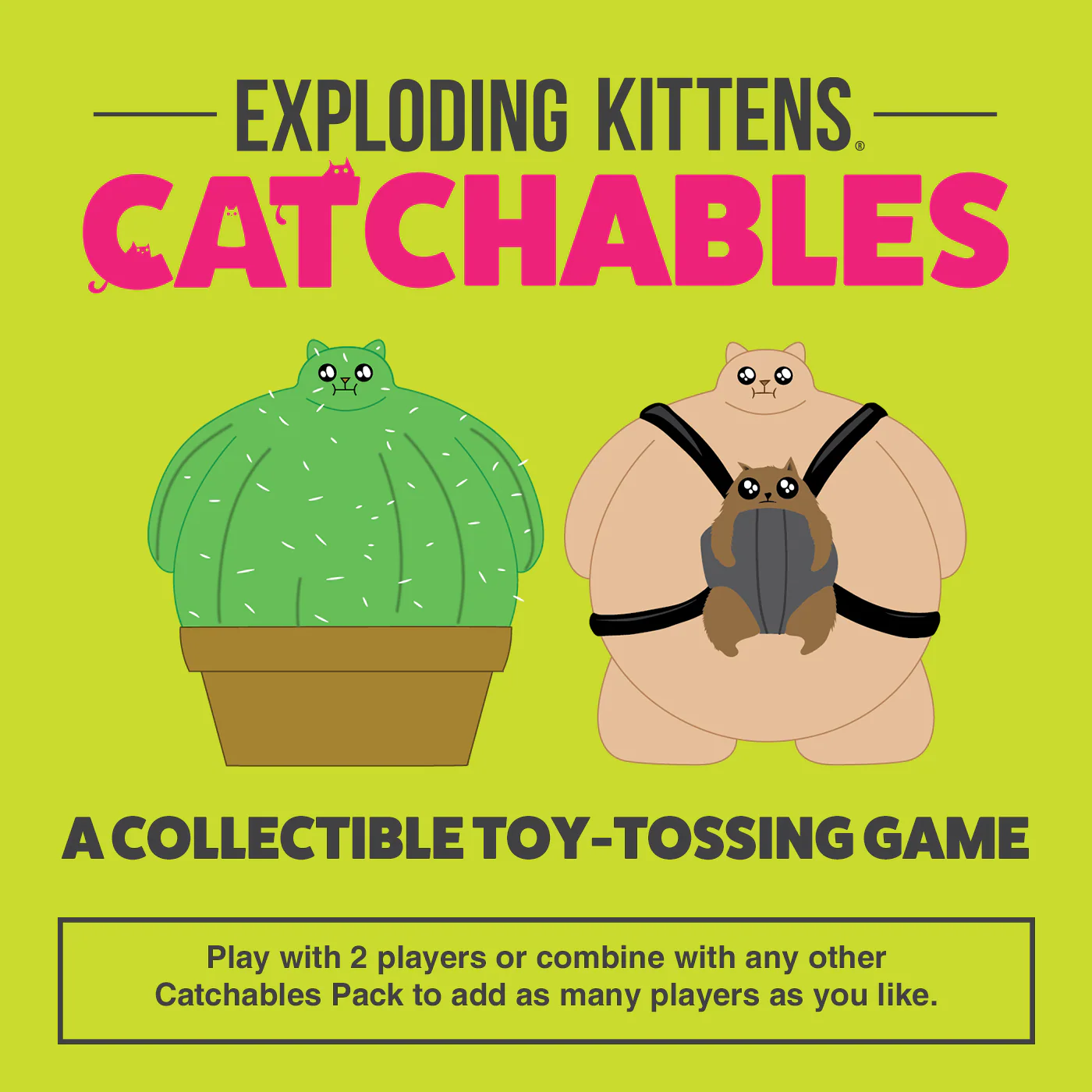 Catchables 2-Pack #2 (Cat-wearing-a-cat & Catcus) - Image 5
