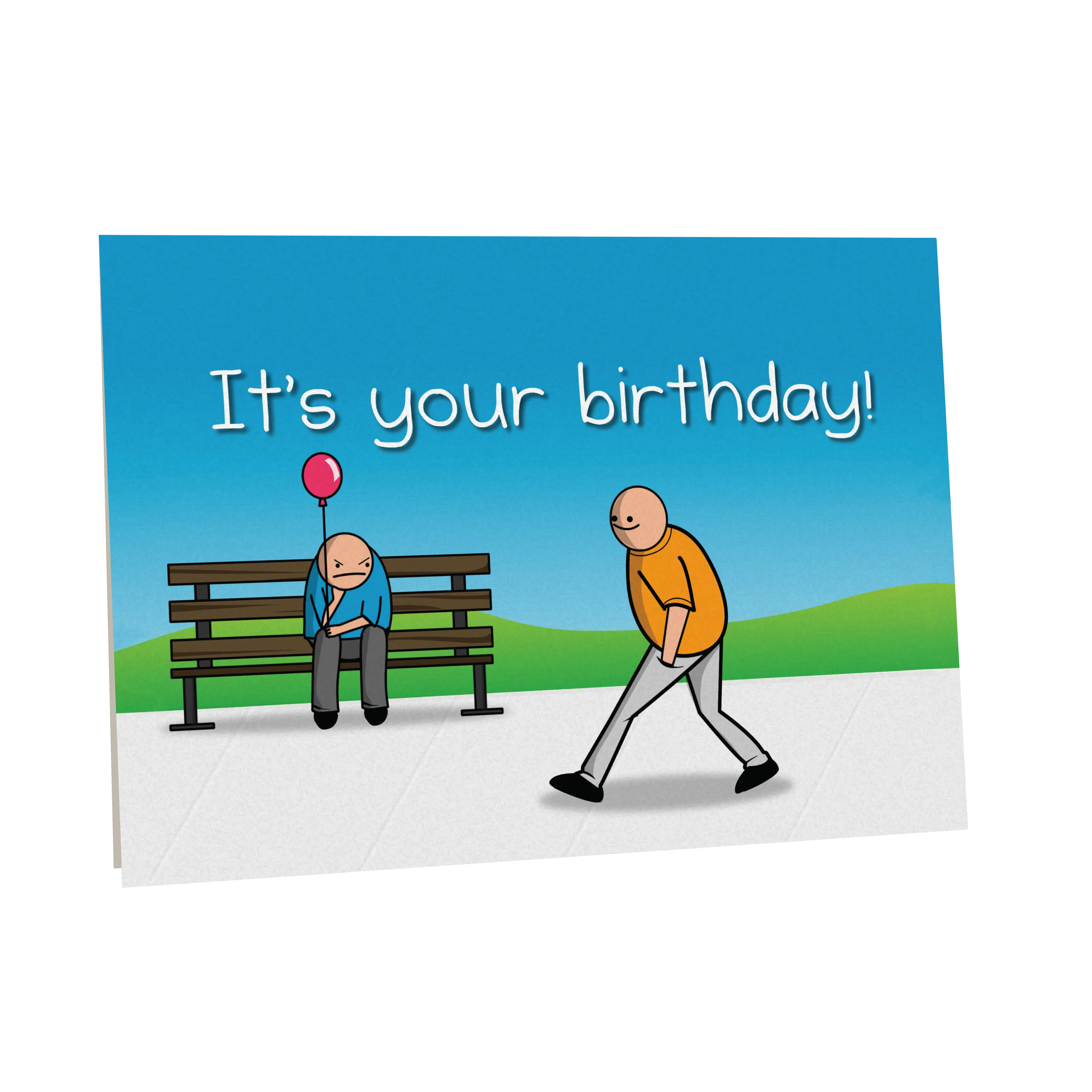 Badger - NSFW Birthday Greeting Card - Image 2