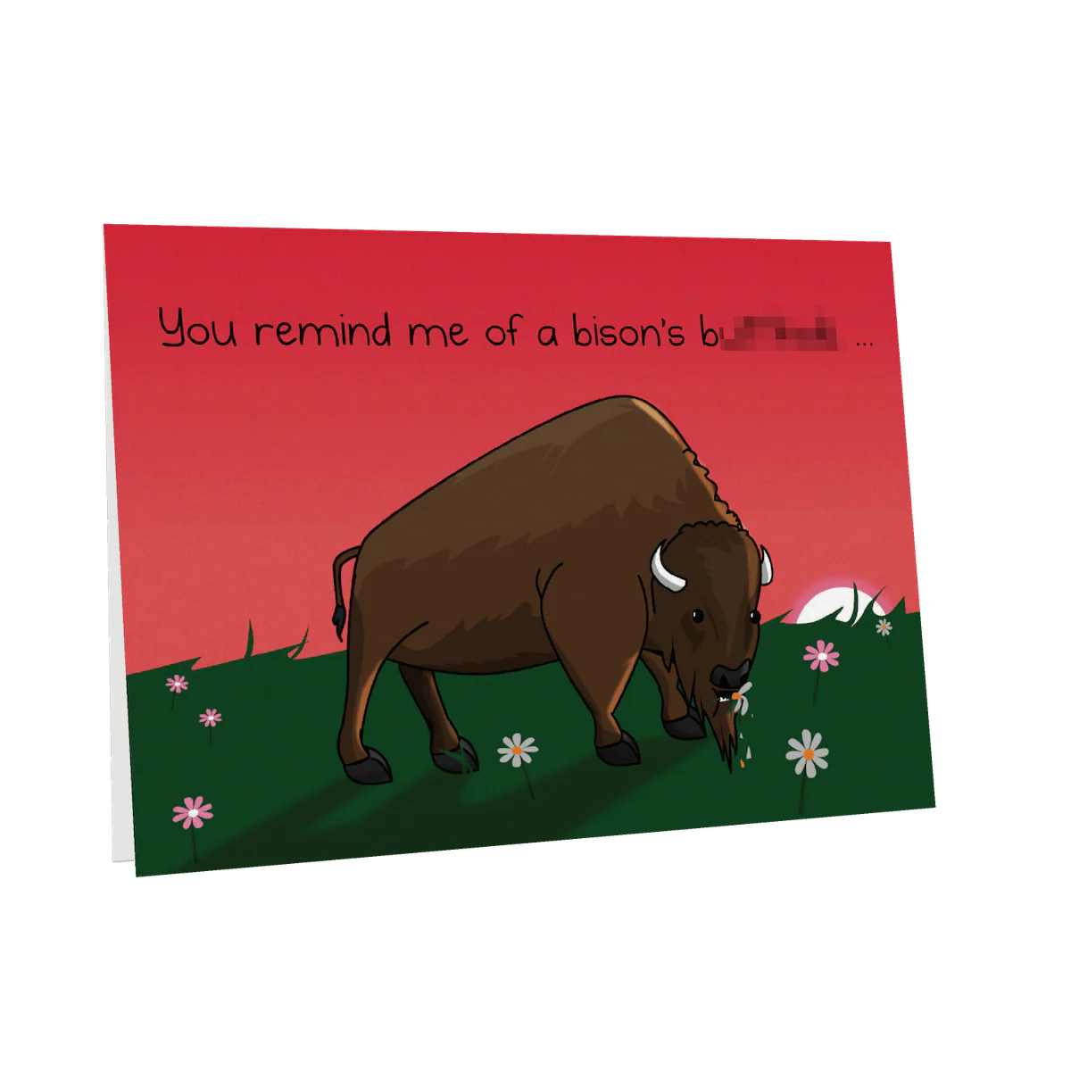 Bison - NSFW Friendship Card - Image 2