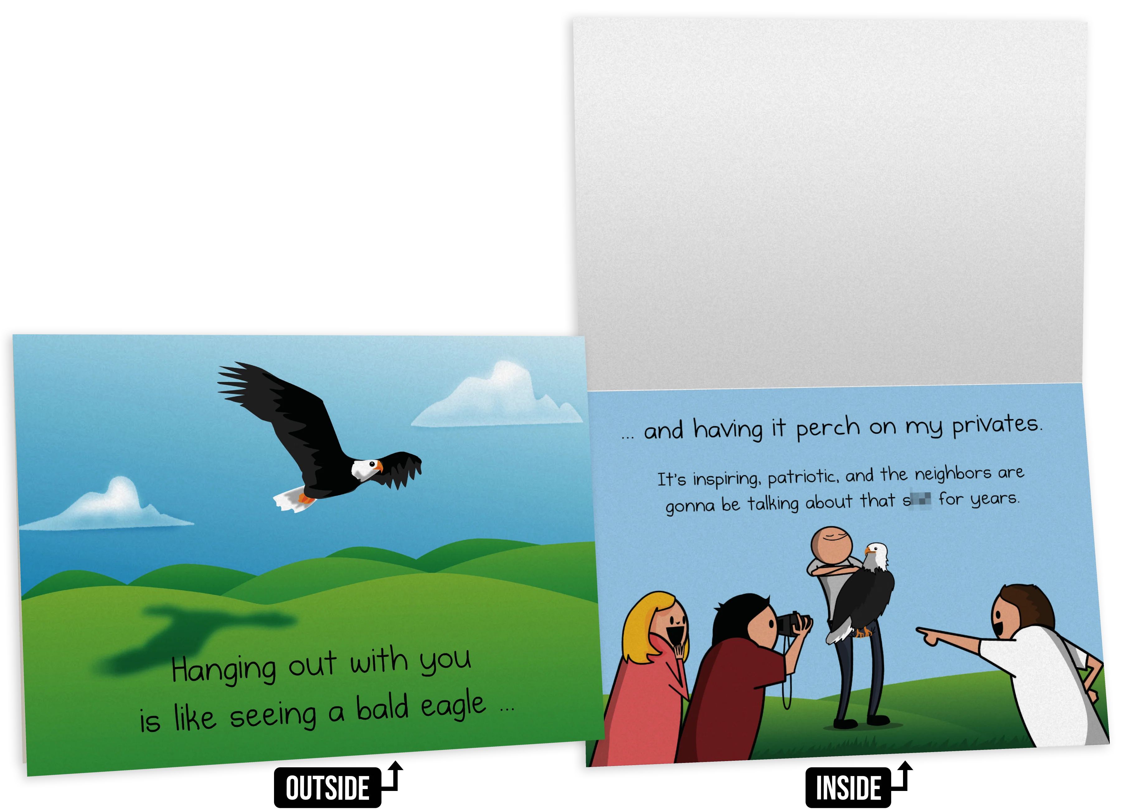 NSFW Friendship Greeting Card Bundle - 4 pack - Image 6