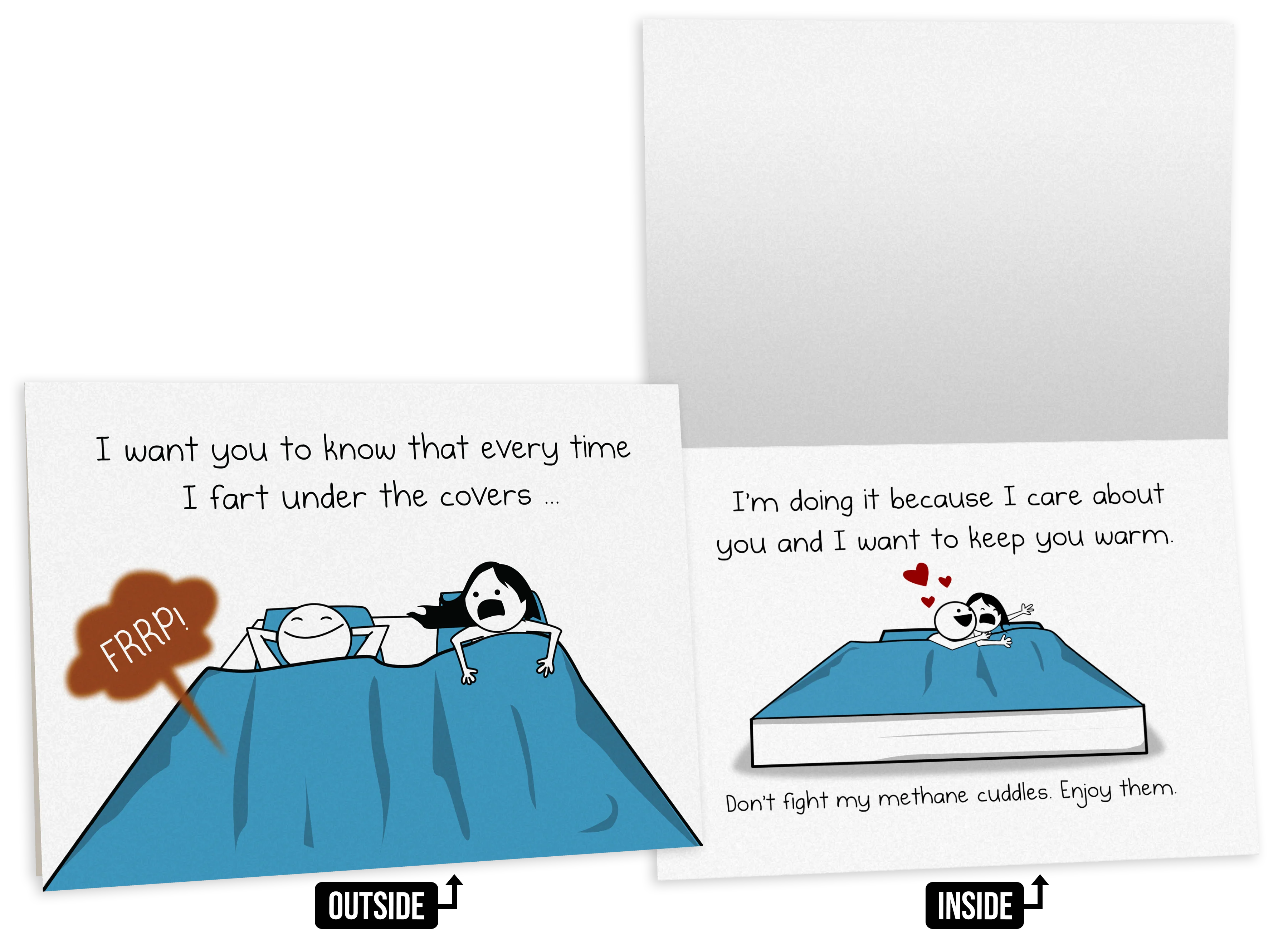 Fart - NSFW Love & Friendship Greeting Card