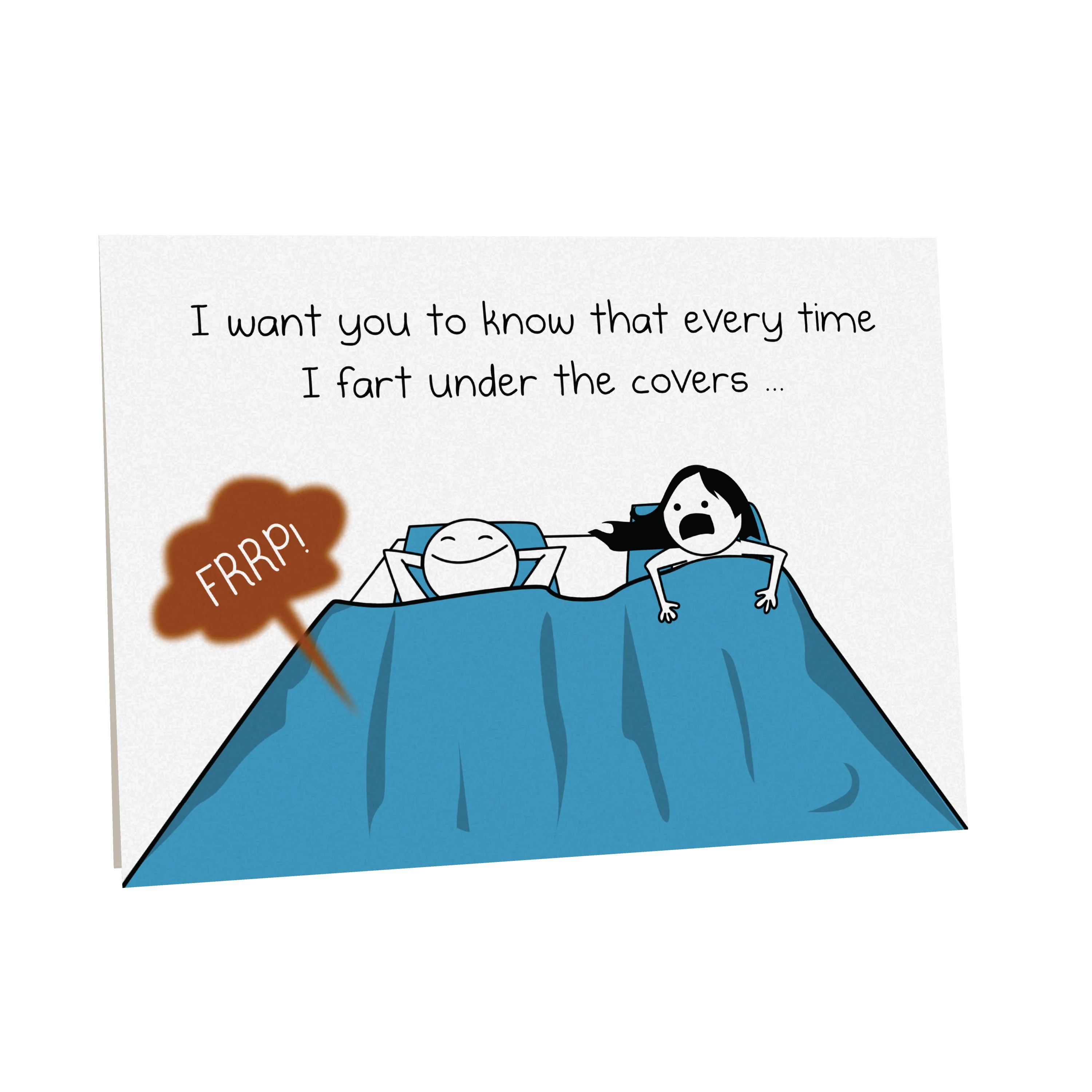 Fart - NSFW Love & Friendship Greeting Card - Image 2