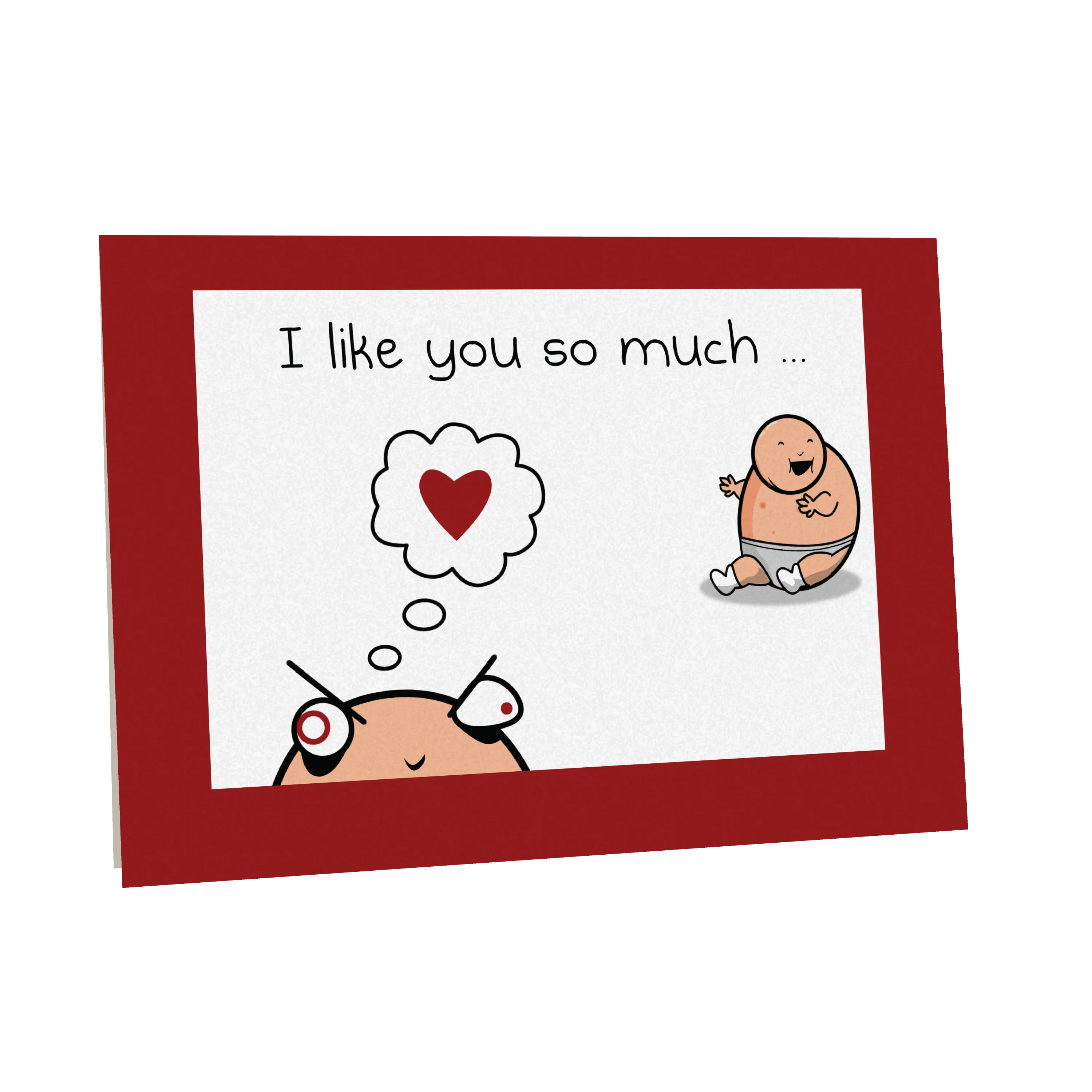 Baby Kick - NSFW Love & Friendship Greeting Card - Image 2