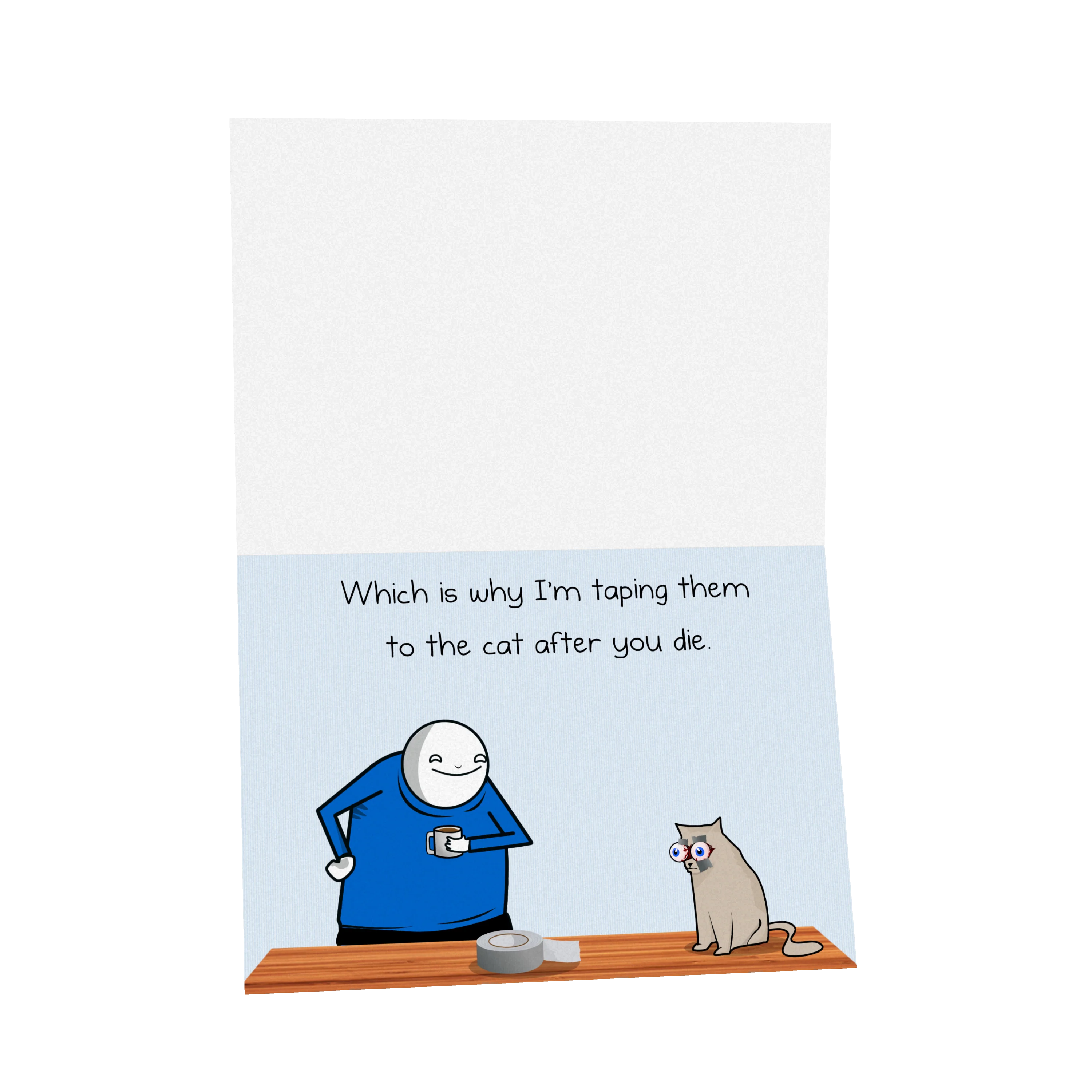 Eyes -NSFW Love & Friendship Greeting Card - Image 3