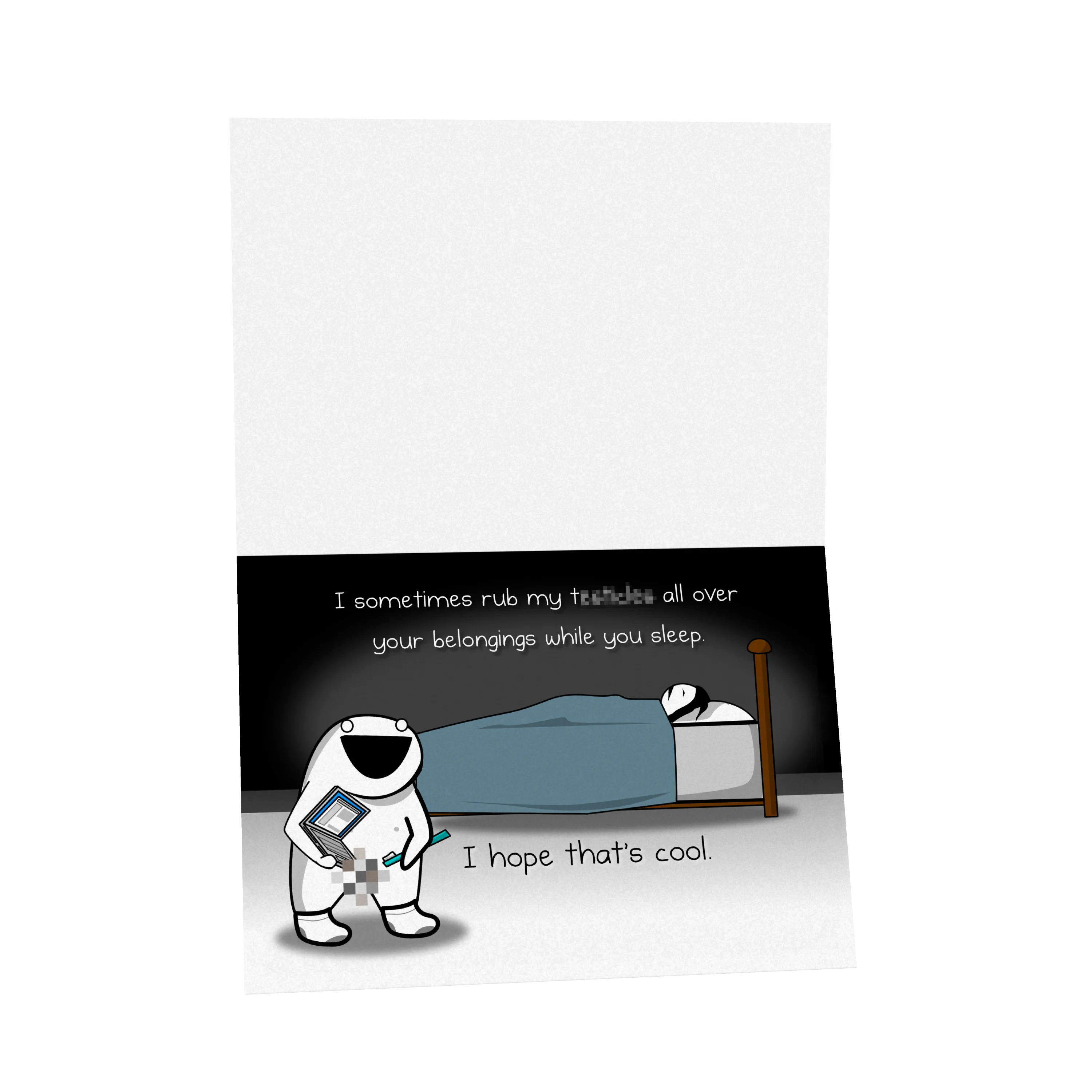 Rub - NSFW Love & Friendship Greeting Card - Image 3