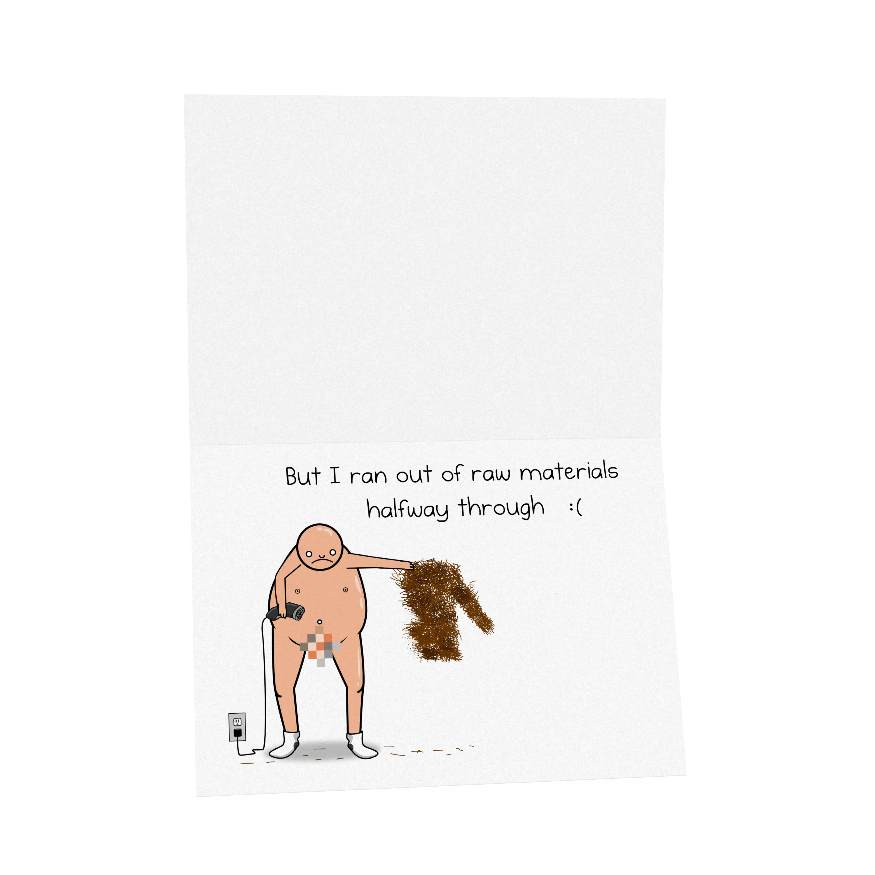 Sweater - NSFW Holiday Greeting Card - Image 3