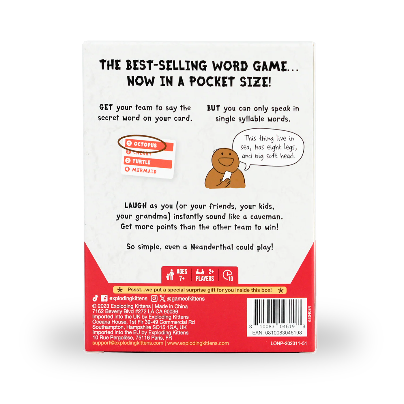 Poetry For Neanderthals: Grab & Game Edition - Image 5